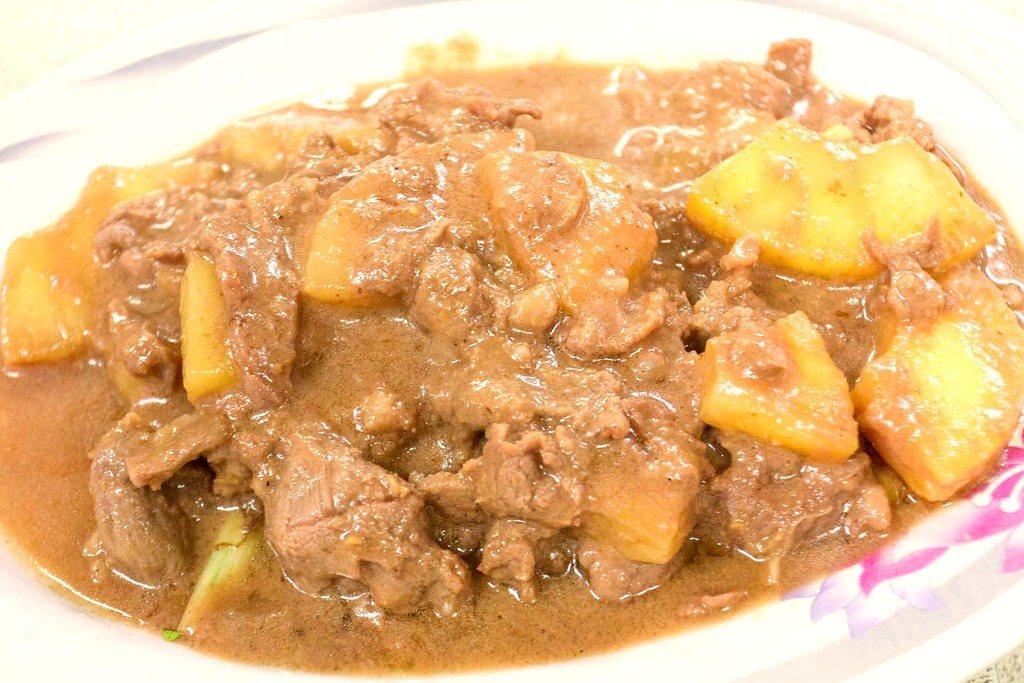 大新羊肉 馬鈴薯燒羊肉,醬汁濃郁下飯